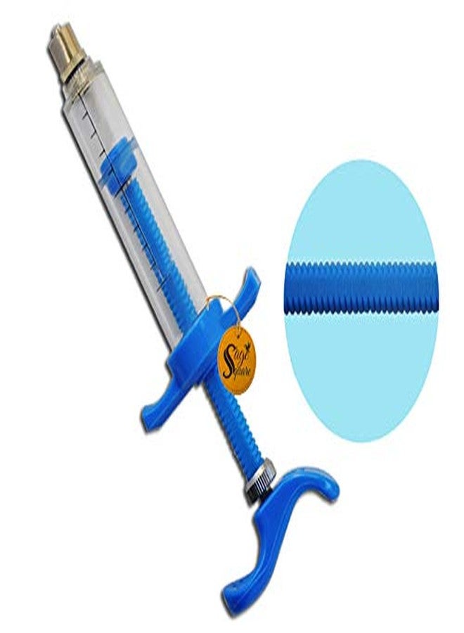 Sage Square Adjustable Hand Feeding Syringe for Birds, Puppy, Kitten, Dog, Cat, Hamster (30 ml) (1 Piece) - Image 3